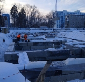 Ход строительства дома 1 в ЖК По ул. Карла Маркса -