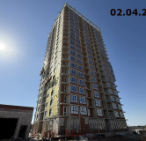 Ход строительства дома Литер 1, секция А в ЖК Космо -