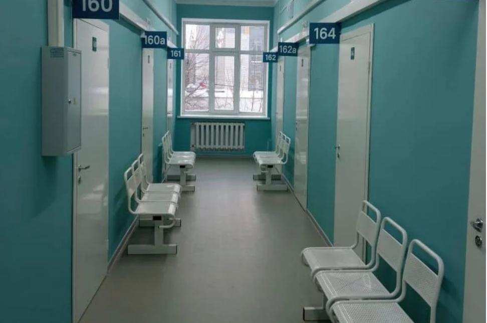 Ремонт 16 кабинетов и лаборатории стартовал в поликлинике №37 в Нижнем Новгороде