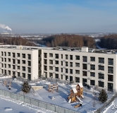 Ход строительства дома № 11 (ГП-5), этап 11 в ЖК Скандиа. Квартал у озера -