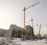 Ход строительства дома 30 в ЖК Околица -