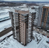 Ход строительства дома № 1 в ЖК Кедр -