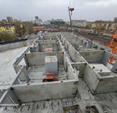 Ход строительства дома 39, секция С6, С5, С4 в ЖК Три Девятых -