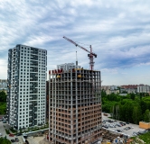 Ход строительства дома 4 в ЖК Астон. Геометрия -