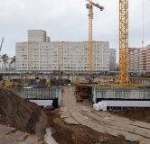 Ход строительства дома 55а, 1.2 этап в ЖК Грин Парк. Новые кварталы -