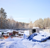 Ход строительства дома 4 в ЖК Разум в Академическом -