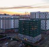 Ход строительства дома № 3, корпус 1 (ГП-2) в ЖК Август -