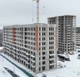 Ход строительства дома № 2, корпус 1, этап 3.1 в ЖК Скандиа. Квартал в Комарово Парк -