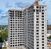 Ход строительства дома № 33, корпус 1 (ГП-1) в ЖК Свой -