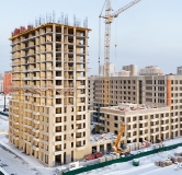 Ход строительства дома № 2, корпус 1, этап 3.1 в ЖК Скандиа. Квартал в Комарово Парк -