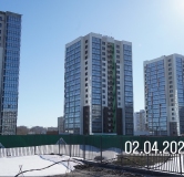 Ход строительства дома 17А-29 в ЖК Вивальди -