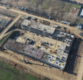 Ход строительства дома Литер 1 в ЖК Форма -