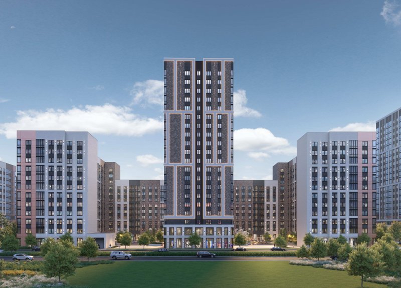 Дом Литер 8, корпус 1 в Умный квартал smartpolét (Полёт) - фото 1