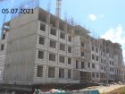 Ход строительства дома № 25 в ЖК Новая Кузнечиха - фото 6, Июль 2021
