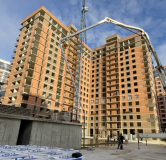 Ход строительства дома Литер 36 в ЖК Самолет -