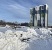 Ход строительства дома 10.1 в ЖК ЭКО-квартал на Кедровой -