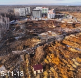 Ход строительства дома А5.1 в ЖК Новиль -