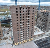 Ход строительства дома № 1, 1 этап в ЖК Калина Долина -