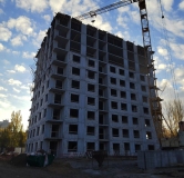 Ход строительства дома № 1 в ЖД Уникум на Ленинском -