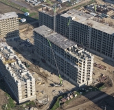 Ход строительства дома Литер 43 в ЖК Народные Кварталы -