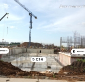Ход строительства дома 14 в ЖК Грейд (GRADE) -