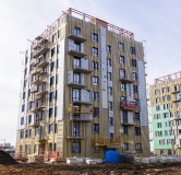 Ход строительства дома Корпус 3, 1 этап в ЖК Соседи -
