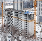 Ход строительства дома № 2, корпус 21 в ЖК Горизонт -