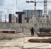 Ход строительства дома 3 в ЖК Респект -