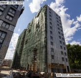 Ход строительства дома 5Б, 1 этап в ЖК ЛСР.Большая Охта -