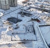 Ход строительства дома 10, корпус 3 в ЖК Остров-сад -