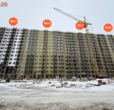 Ход строительства дома 31 в ЖК Авиатоr -