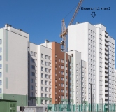 Ход строительства дома № 1.2-2 в ЖК РеФорма Оптимум+ -