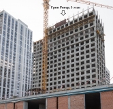 Ход строительства дома № 3 в ЖК Green River (Грин Ривер) -