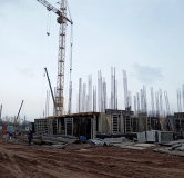 Ход строительства дома 3б в ЖК Звезда -