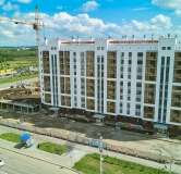 Ход строительства дома 1.1, 1 этап в ЖК Солнечный -