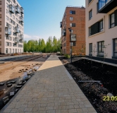 Ход строительства дома 594 в ЖК Курортный Квартал -