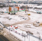 Ход строительства дома 1 в ЖК Речной квартал -