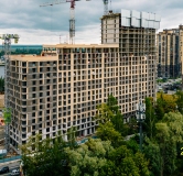 Ход строительства дома 96 в ЖК Живи! в Рыбацком -