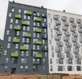 Ход строительства дома 5 в ЖК Никс Лайн на Блюхера -
