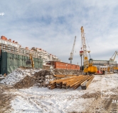 Ход строительства дома Корпус 1 в ЖК Аристократ -
