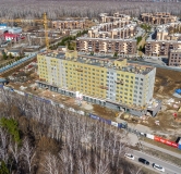 Ход строительства дома 1 в ЖК Базилик -