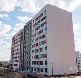 Ход строительства дома 2.2 в ЖК Кантри -
