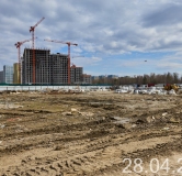 Ход строительства дома 16 в ЖК Форсо -