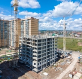 Ход строительства дома 3.2.1 в ЖК Остров на Норильской -