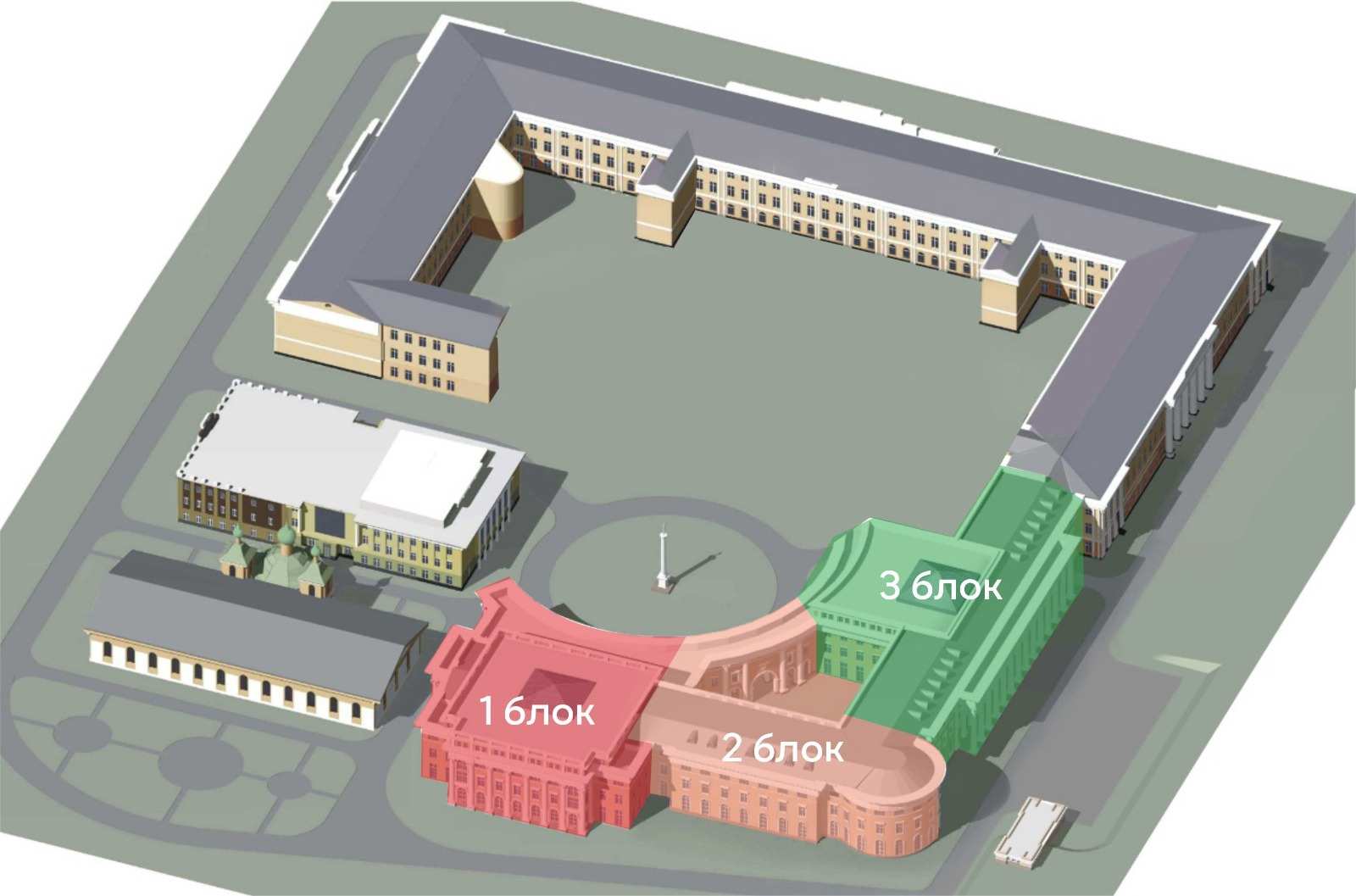 Дом правительства в Нижегородском кремле сдадут в эксплуатацию весной 2026 года - фото 1