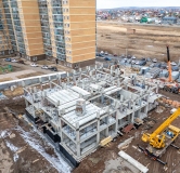 Ход строительства дома 3.2.1 в ЖК Остров на Норильской -
