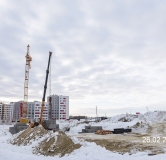 Ход строительства дома 3.4 в ЖК Кантри -