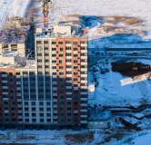 Ход строительства дома № 1, квартал 4 в Макрорайон Амград -