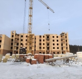 Ход строительства дома 46, блок Г, 1 этап в ЖК Семейный квартал Ритм -