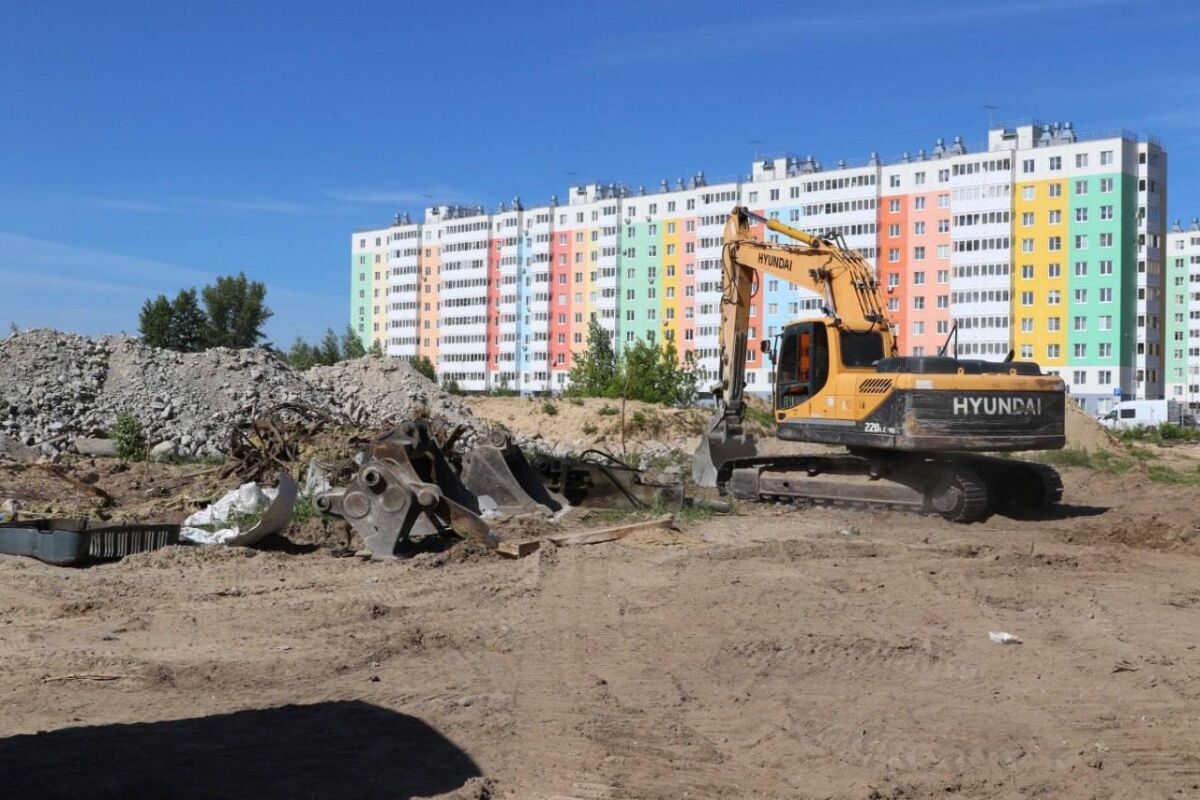 Строительство ФОКа началось на проспекте Кораблестроителей в Нижнем Новгороде - фото 1